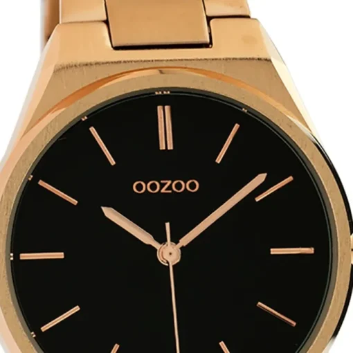 Oozoo Damen Armbanduhr Timepieces Analog Metall rosegold UOC10344