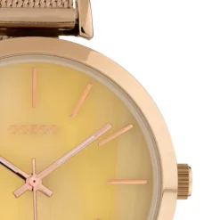 Oozoo Damen Armbanduhr Timepieces Analog Metall rosegold UOC10470