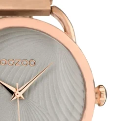 Oozoo Damen Armbanduhr Timepieces Analog Metall rosegold UOC10698