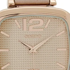 Oozoo Damen Armbanduhr Timepieces Analog Leder rosa UOC9181A