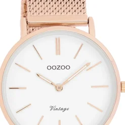 Oozoo Damen Armbanduhr Timepieces Analog Metall rosegold UOC9919A