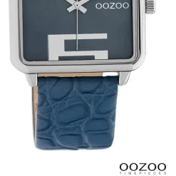 Oozoo Damen Armbanduhr Timepieces Analog Leder dunkelblau UOC10366