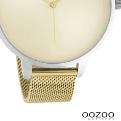 Oozoo Damen Armbanduhr Timepieces Analog Metall gold UOC10863