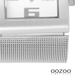 Oozoo Damen Armbanduhr Timepieces Analog Metall silber UOC2361A