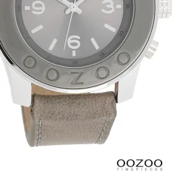Oozoo Damen Armbanduhr Timepieces Analog Leder braun UOC4567A