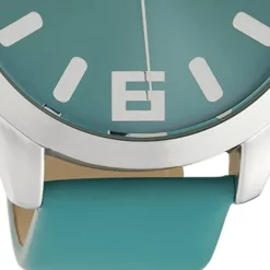 Oozoo Damen Armbanduhr Timepieces C10676 Analog Leder türkis UOC10676