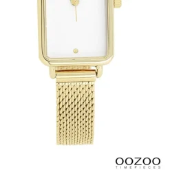 Oozoo Damen Armbanduhr Timepieces Analog Metallband gold UOC11533
