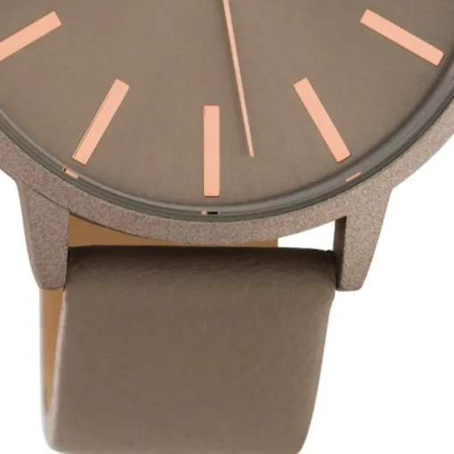 Oozoo Damen Armbanduhr Timepieces C10612 Analog Leder braun taupe UOC10612