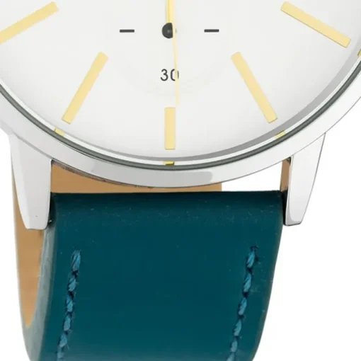 Oozoo Damen Armbanduhr Timepieces C10587 Analog Leder blau UOC10587