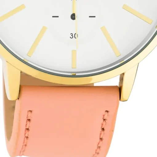 Oozoo Damen Armbanduhr Timepieces C10588 Analog Leder rosa UOC10588