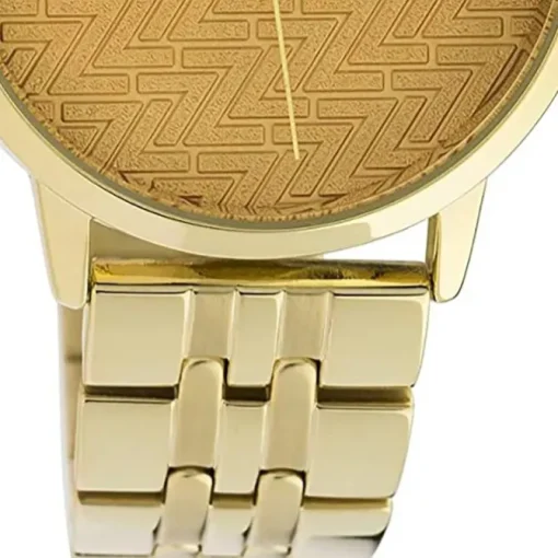 Oozoo Damen Armbanduhr Timepieces C10557 Analog Edelstahl gold UOC10557