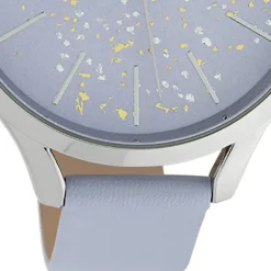 Oozoo Damen Armbanduhr Timepieces C10089 Analog Leder blau UOC10089