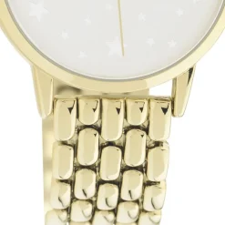 Oozoo Damen Armbanduhr Timepieces C11027 Analog Edelstahl gold UOC11027