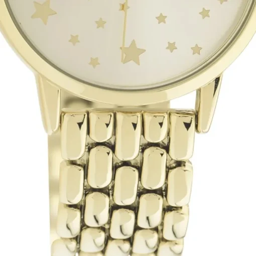 Oozoo Damen Armbanduhr Timepieces C11028 Analog Edelstahl gold UOC11028