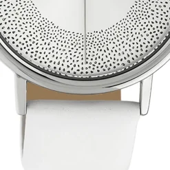 Oozoo Damen Armbanduhr Timepieces C10575 Analog Leder weiß UOC10575