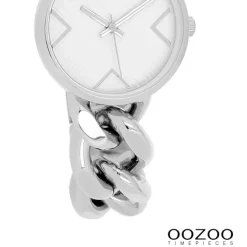 Oozoo Damen Armbanduhr Timepieces Analog Edelstahl silber UOC11125