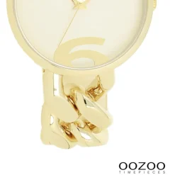 Oozoo Damen Armbanduhr Timepieces Analog Metall gold UOC11263