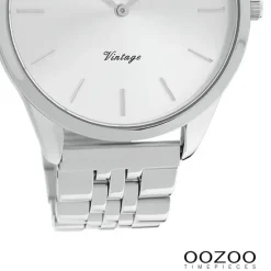 Oozoo Damen Armbanduhr Timepieces Analog Metall silber UOC9981A
