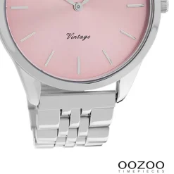 Oozoo Damen Armbanduhr Timepieces Analog Metall silber UOC9982A
