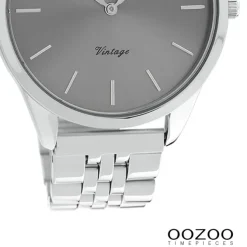 Oozoo Damen Armbanduhr Timepieces Analog Metall silber UOC9983A