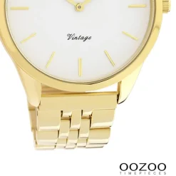 Oozoo Damen Armbanduhr Timepieces Analog Metall gold UOC9985A
