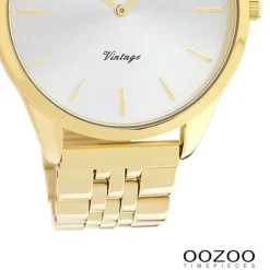Oozoo Damen Armbanduhr Timepieces Analog Metall gold UOC9986A