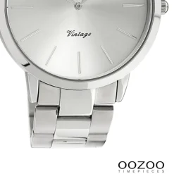 Oozoo Damen Armbanduhr Timepieces Analog Metall silber UOC20100