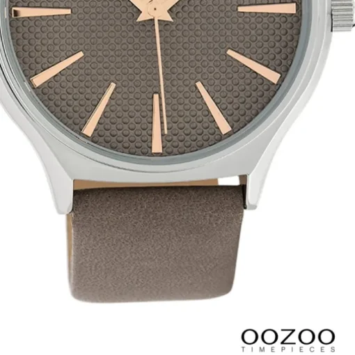 Oozoo Damen Armbanduhr Timepieces Analog Leder braun UOC10108