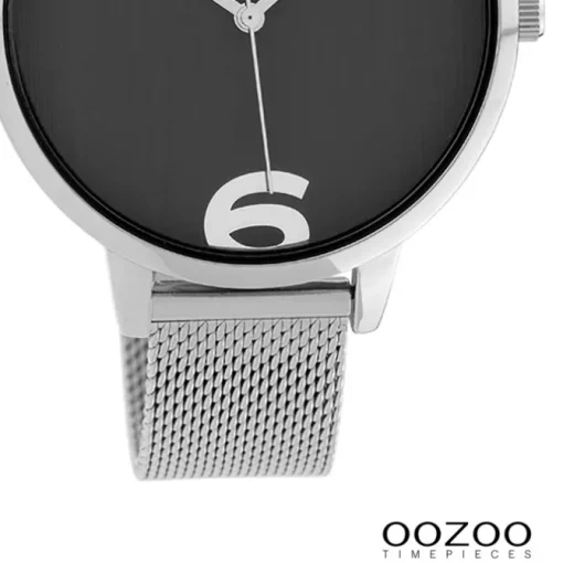Oozoo Damen Armbanduhr Timepieces Analog Metall silber UOC10142