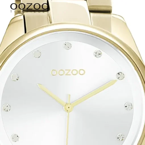 Oozoo Damen Armbanduhr Timepieces C10962 Analog Edelstahl gold UOC10962