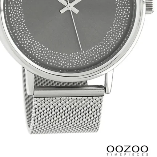 Oozoo Damen Armbanduhr Timepieces Analog Metall silber UOC10625