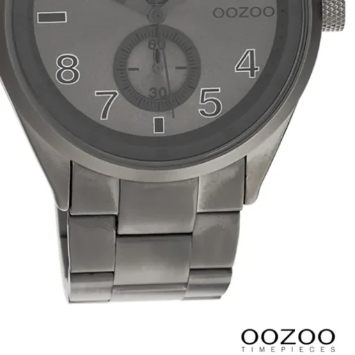 Oozoo Damen Armbanduhr Timepieces Analog Metall titan UOC10633