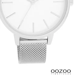 Oozoo Damen Armbanduhr Timepieces Analog Metall silber UOC11362