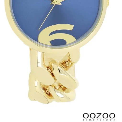 Oozoo Damen Armbanduhr Timepieces Analog Metall gold UOC11351
