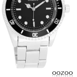 Oozoo Damen Armbanduhr Timepieces Analog Edelstahl silber UOC11147