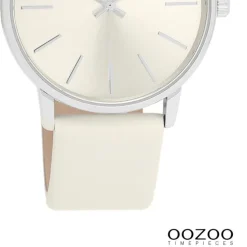 Oozoo Damen Armbanduhr Timepieces Analog Leder beige UOC11371