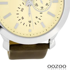 Oozoo Damen Armbanduhr Timepieces Analog Leder braun UOC6076A