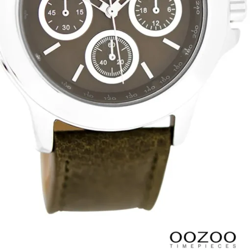 Oozoo Damen Armbanduhr Timepieces Analog Leder braun UOC6187A