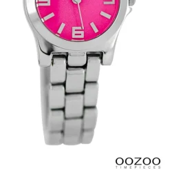 Oozoo Damen Armbanduhr Timepieces Analog Metall silber UOC6220A
