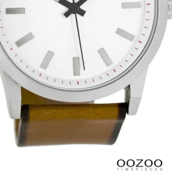 Oozoo Damen Armbanduhr Timepieces Analog Leder braun UOC7036A