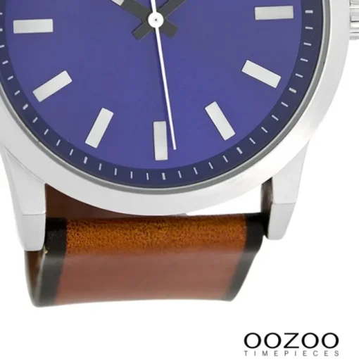 Oozoo Damen Armbanduhr Timepieces Analog Leder braun UOC7037A