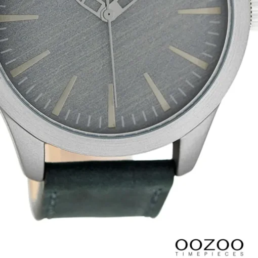 Oozoo Damen Armbanduhr Timepieces Analog Leder dunkelblau UOC7426A
