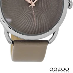 Oozoo Damen Armbanduhr Timepieces Analog Leder braun UOC9162A