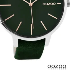 Oozoo Damen Armbanduhr Timepieces Analog Leder schwarz UOC9213A