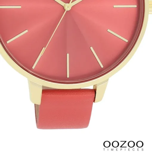 Oozoo Damen Armbanduhr Timepieces Analog Leder sienna UOC11255