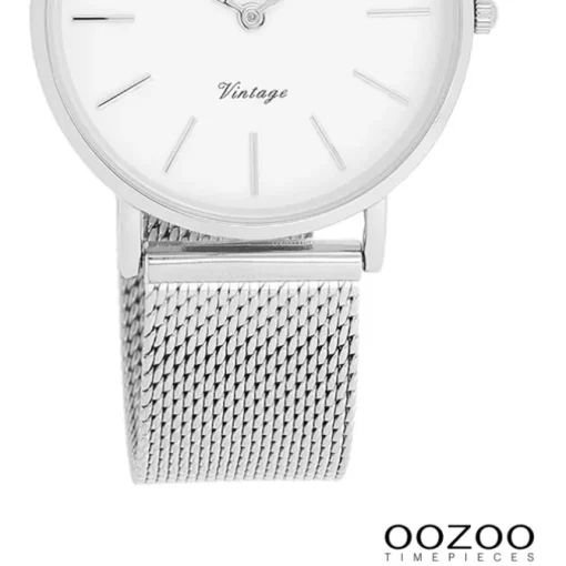 Oozoo Damen Armbanduhr Timepieces Analog Metall silber UOC9903A