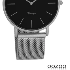 Oozoo Damen Armbanduhr Timepieces Analog Metall silber UOC9930A