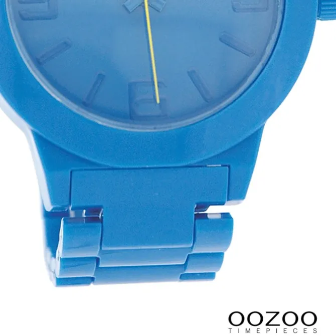 Oozoo Damen Armbanduhr Timepieces Analog Plastik blau UOC3681A