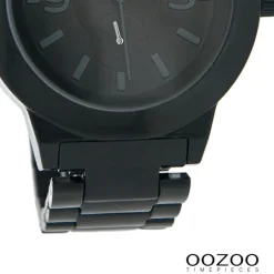 Oozoo Damen Armbanduhr Timepieces Analog Plastik schwarz UOC4119A