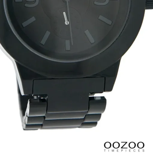 Oozoo Damen Armbanduhr Timepieces Analog Plastik schwarz UOC4119A